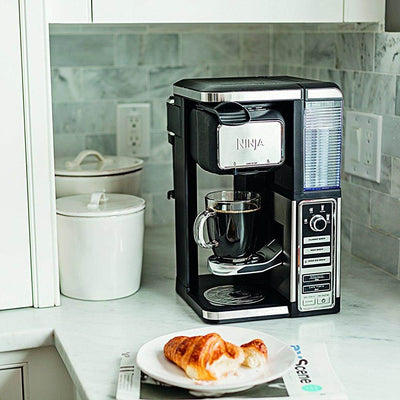 Ninja Auto IQ Single Serve Pod Free Coffee Machine w/ Frother & Bean Grinder