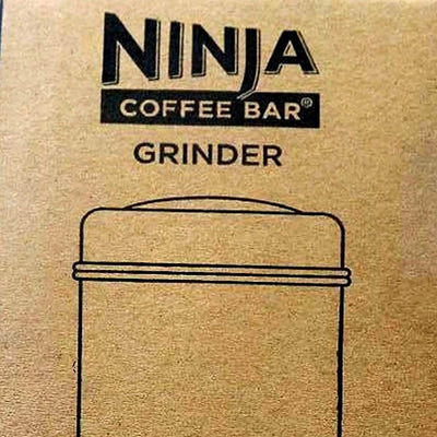 Ninja Coffee Bar Brewer Glass Carafe System & Frother & Push Button Bean Grinder