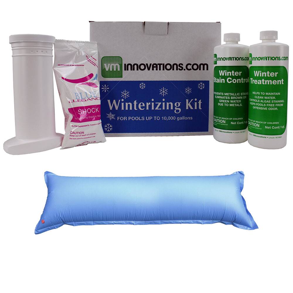 Swimline Pool Winterizing Chemical Closing Kit and Winterizing Air Pillow