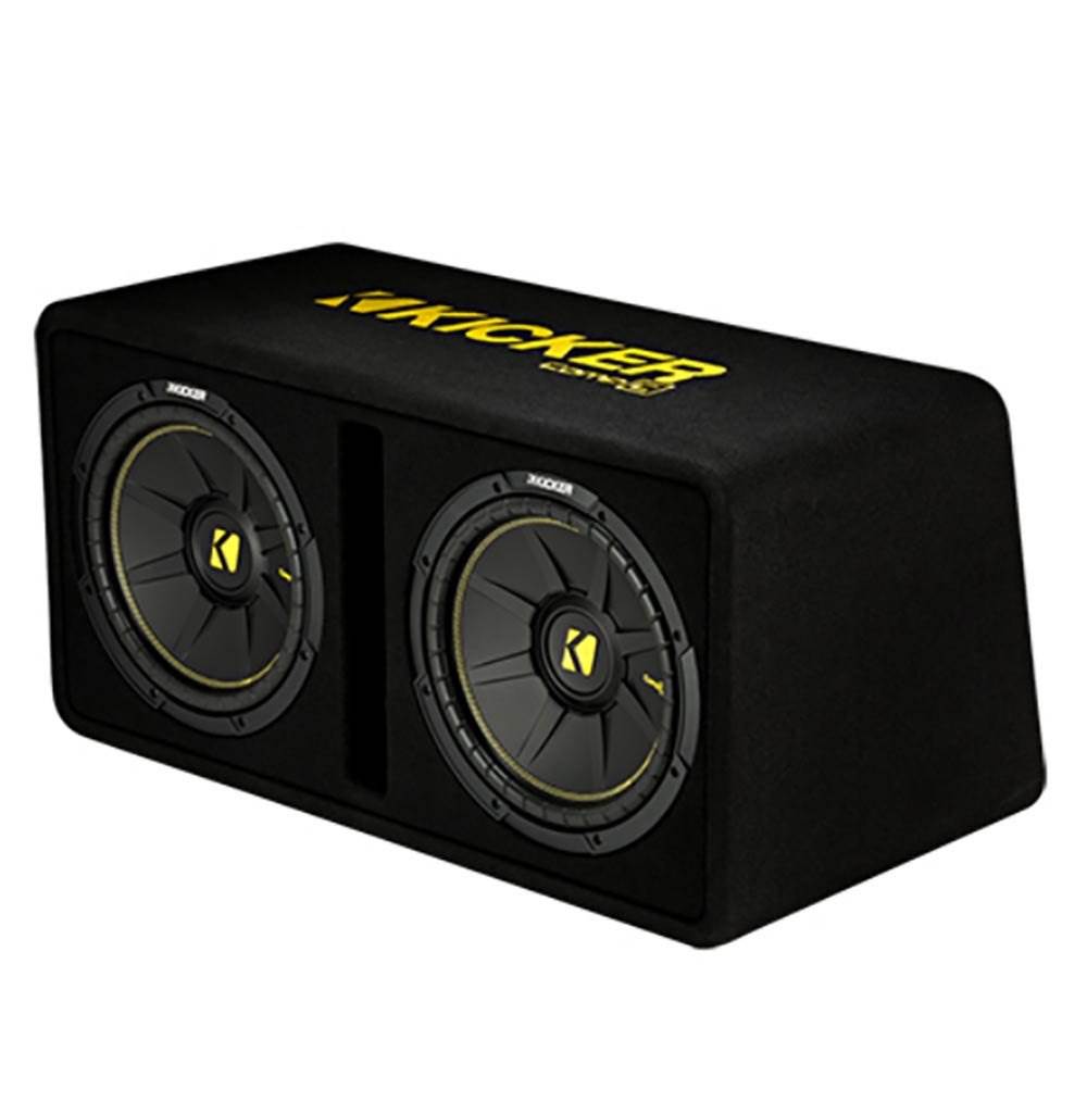 Q Power Wiring Kit (2 Pack) & Sub Box & Boss Mono (2 Pack) & Capacitor (2 Pack)