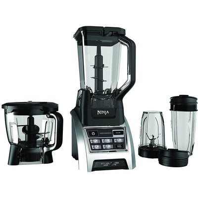 Ninja 1500W Professional Kitchen Blender System & Nutritional Goodness Cook Book