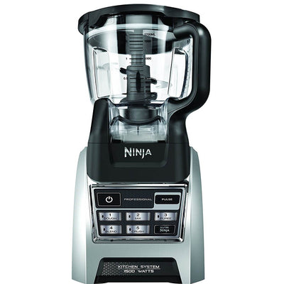 Ninja 1500W Professional Kitchen Blender System & Nutritional Goodness Cook Book