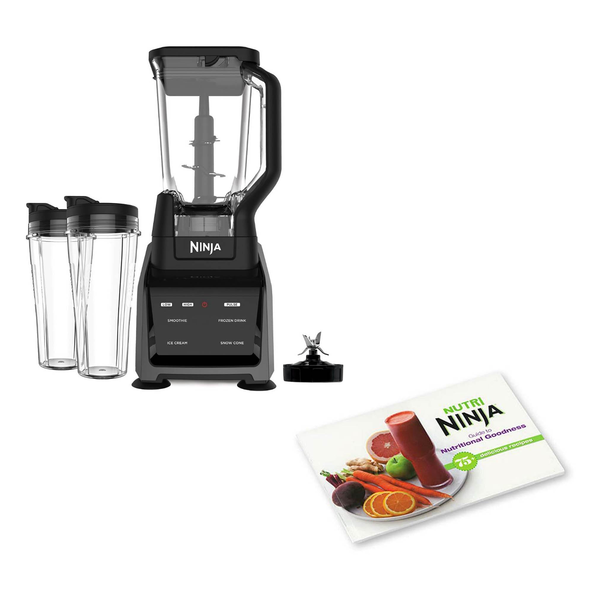 Ninja Intelli-Sense 72oz Blender Kitchen System & Nutritional Goodness Cook Book