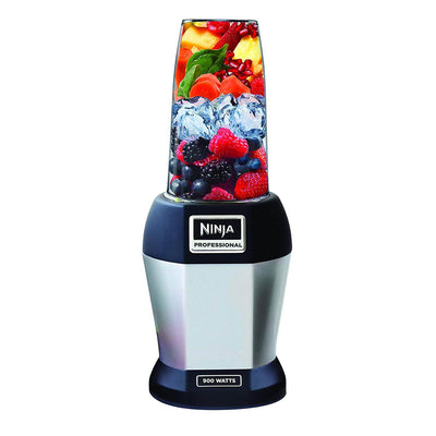 Nutri Ninja Pro 900W Smoothie Blender w/ Cups & Nutritional Goodness Cook Books