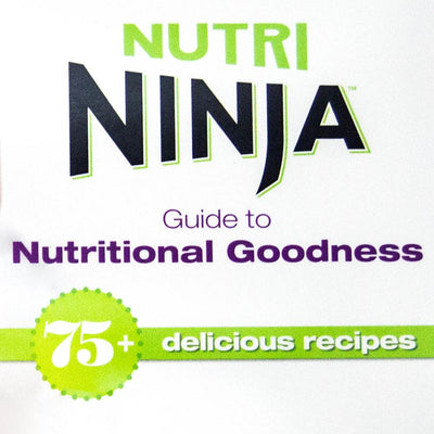 Nutri Ninja Auto iQ Pro Complete Table Top Blender Set & Nutritional Cook Books