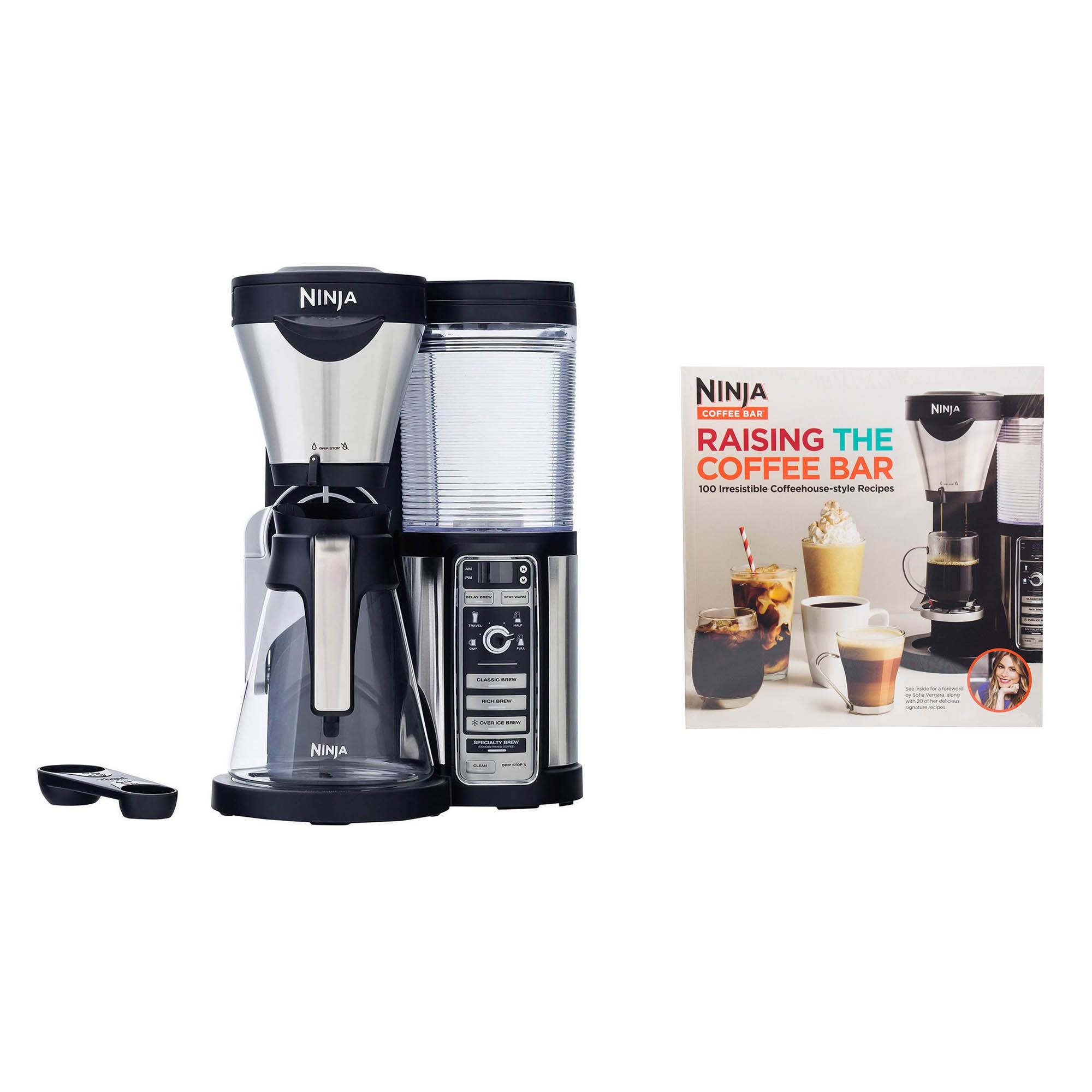 Ninja Coffee Bar Machine with 43 Oz Glass Carafe with Nutritional & Recipe Book