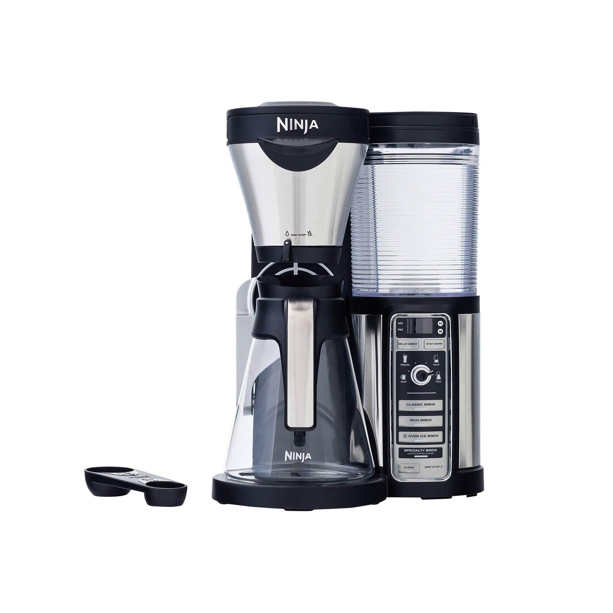 Ninja Coffee Bar Machine Maker with 43 Oz Glass Carafe & 100-Recipe Cook Book
