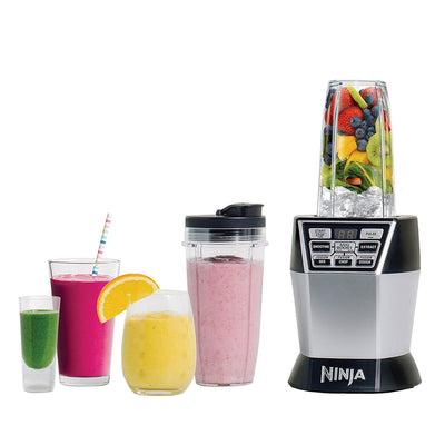 Ninja Nutri Ninja Nutri Bowl Duo Auto-IQ Blender with 2 Cups & 100 Recipe Book