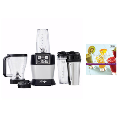 Nutri Ninja Auto iQ Pro Complete Blender & Blended Healthy Drink Recipe Handbook