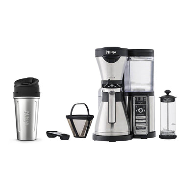 Ninja Coffee Bar with Stainless Steel Carafe & 24-Ounce Nutri Ninja To-Go Cup
