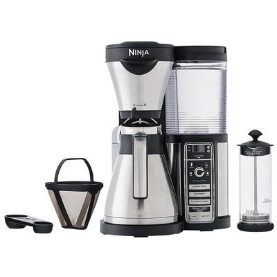 Ninja Coffee Bar with Stainless Steel Carafe & 24-Ounce Nutri Ninja To-Go Cup