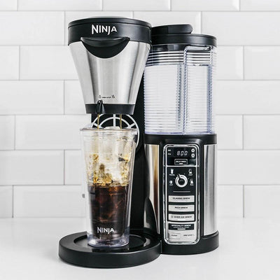 Ninja Coffee Bar with Stainless Steel Carafe & 24-Ounce Nutri Ninja To-Go Cup