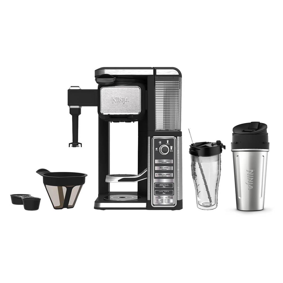 Ninja Coffee Bar Single-Serve Coffee Machine System & 24-Ounce Nutri Ninja Cup