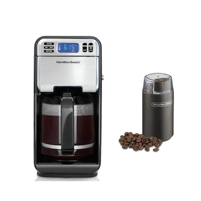 Hamilton Beach 12-Cup Coffee Maker & Proctor Silex Coffee and Spice Grinder