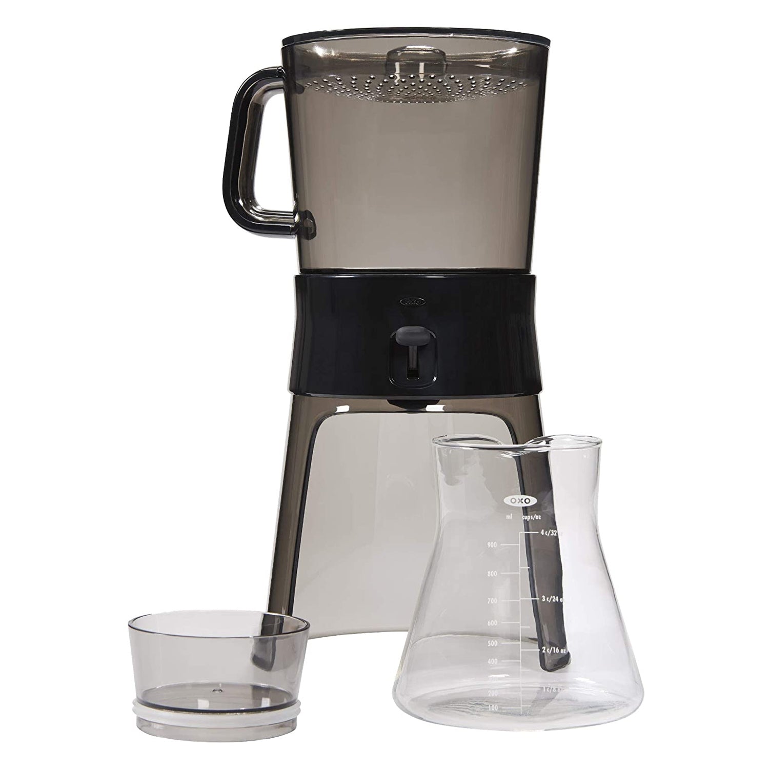 OXO 32 Ounce Hot or Cold Brew Coffee Machine with Glass Carafe (Open Box) - VMInnovations