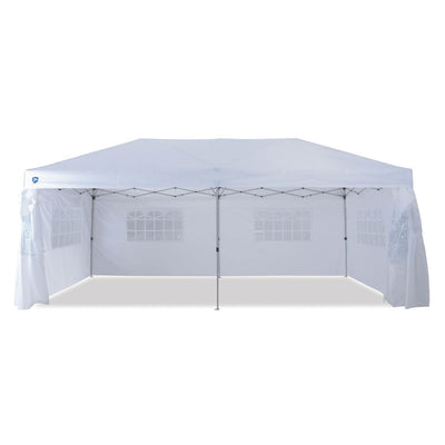 Z-Shade Venture 20x10 Foot Lawn & Event Pop Up Canopy Tent, White (For Parts)