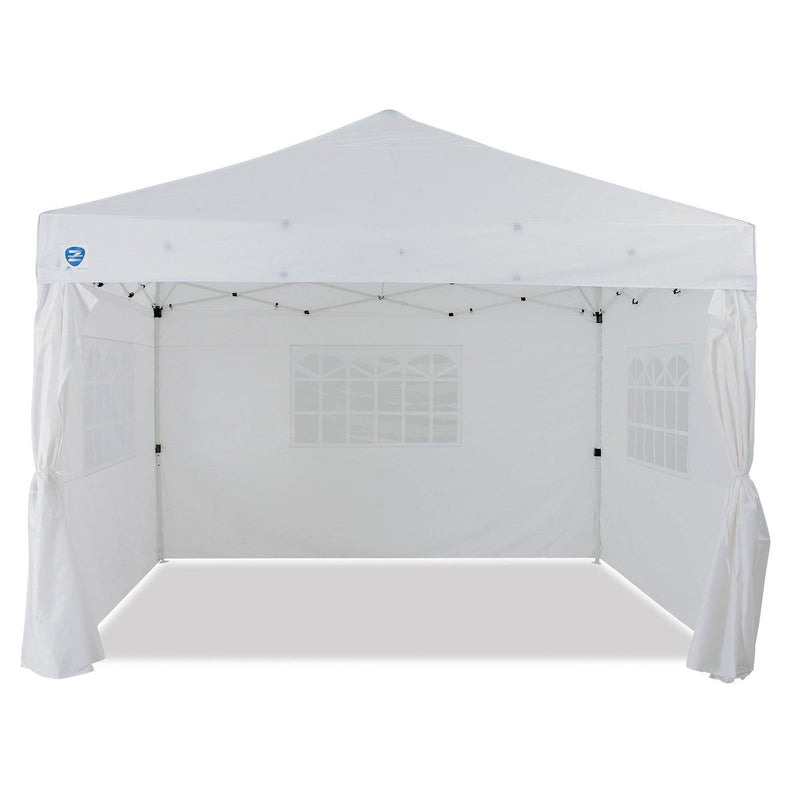 Z Shade Venture 12 x 10 Foot Lawn Garden Event Outdoor Pop Up Canopy Tent, White