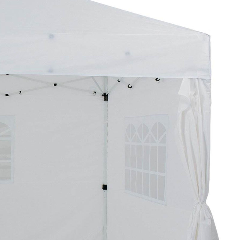 Z Shade Venture 12 x 10 Foot Lawn Event Outdoor Pop Up Canopy Tent, White (Used)