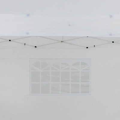 Z Shade Venture 12 x 10 Foot Lawn Event Outdoor Pop Up Canopy Tent, White (Used) - VMInnovations