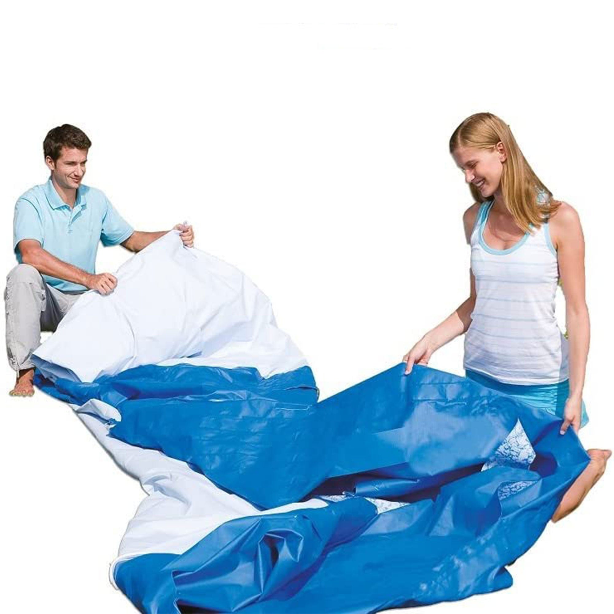 Bestway Steel Pro MAX 15' x 48" Round Above Ground Pool for Backyard, 2 Pack