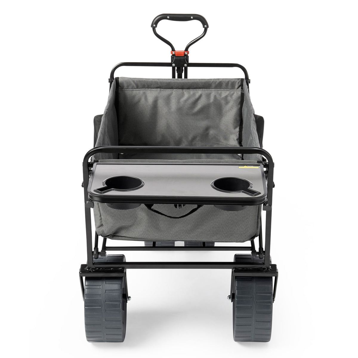 Mac Sports Collapsible Heavy Duty All Terrain Utility Wagon w/ Table, Gray(Used)