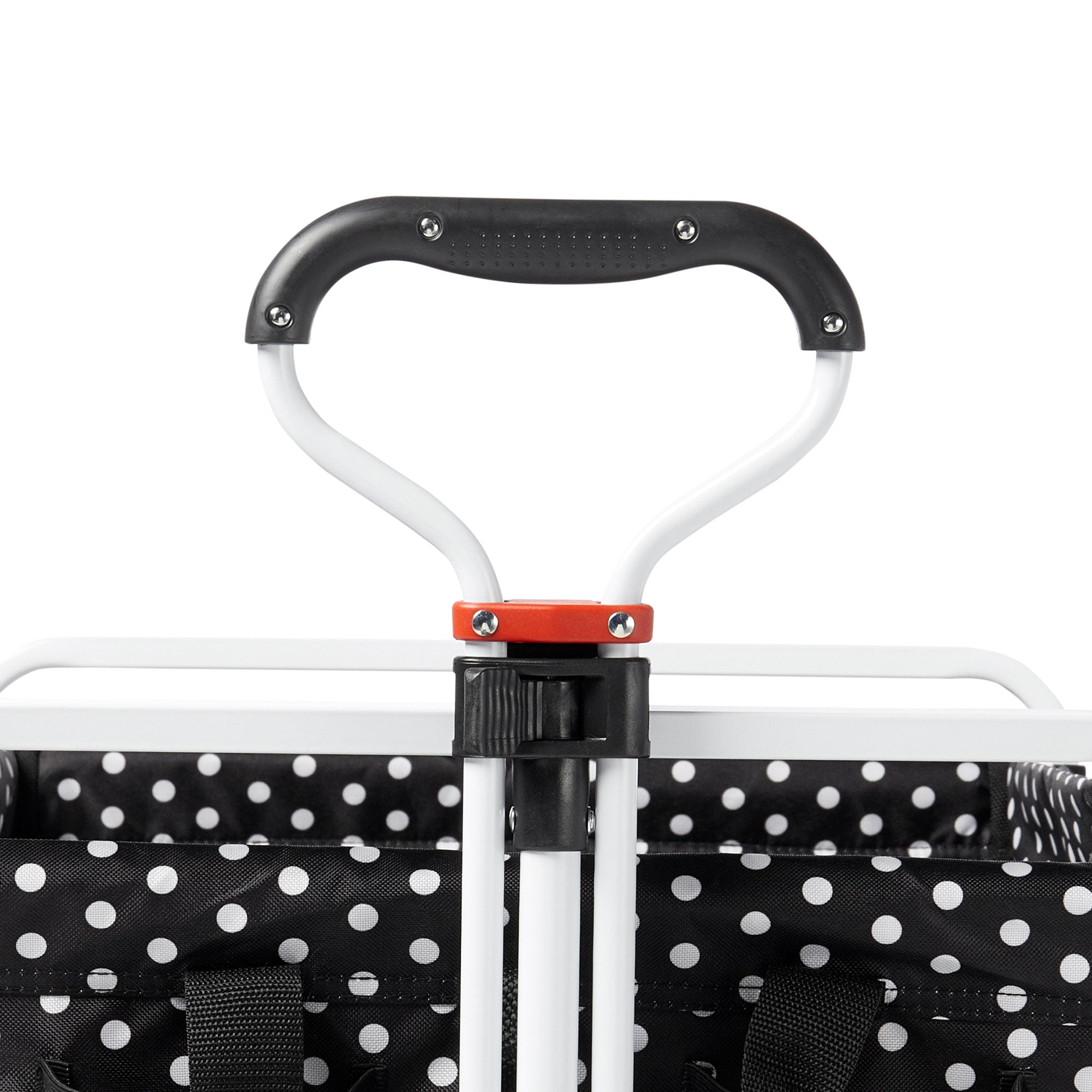 Mac Sports All Terrain Folding Multi Utility Beach Wagon, Black Dots (For Parts)