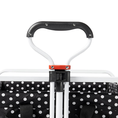 Mac Sports All Terrain Folding Multi Utility Beach Wagon, Black Dots (Damaged)