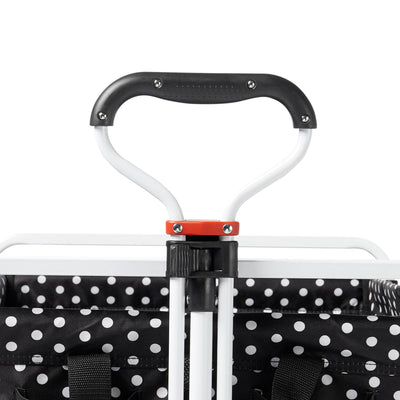 Mac Sports All Terrain Folding Multi Utility Beach Wagon, Black Dots (Used) - VMInnovations
