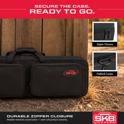 SKB Cases Canvas Exterior & EPS Interior Hybrid Breakdown Shotgun Case (Damaged)
