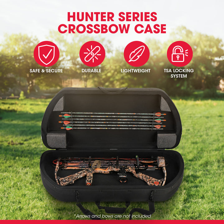 SKB Cases Hunter Series ABS Hard Plastic Exterior Bow Crossbow Case (Open Box) - VMInnovations