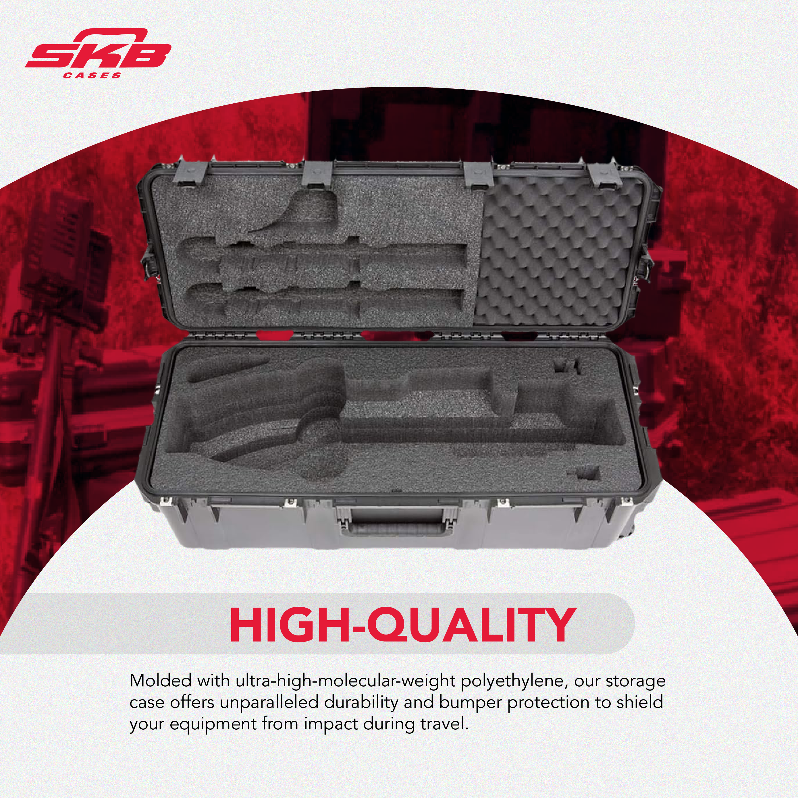 SKB Cases iSeries Ultimate Waterproof Military Grade Crossbow Bow Case (Used) - VMInnovations