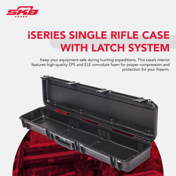 SKB Cases iSeries Single Hunting Rifle Case w/ Hard Plastic Exterior (Open Box)