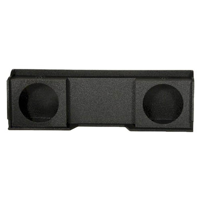 Q Power GMC/Chevy 1999-2006 X Cab Dual 2 Hole 10 Inch Subwoofer Enclosure Box (For Parts)