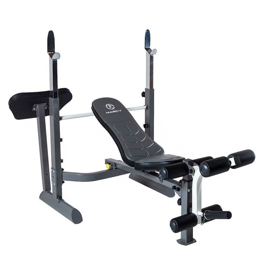 Marcy Foldable Durable Multi Function Gym Rack Style Workout Bench (Used)