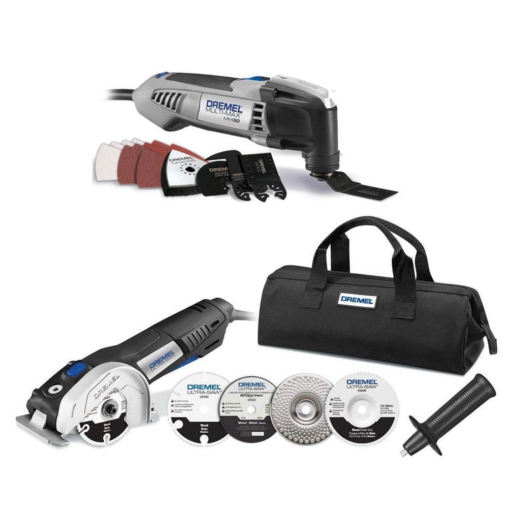 Dremel MM30 Oscillating Tool Kit and Circular Saw Kit (Certified Refurbished)