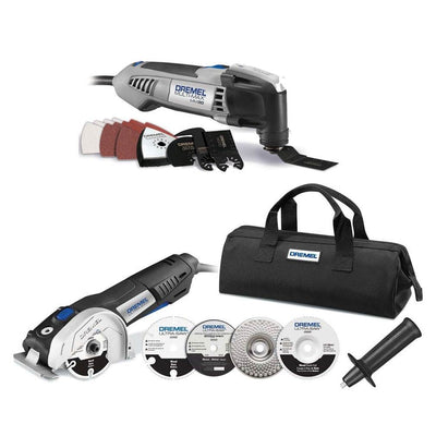 Dremel MM30 Oscillating Tool Kit and Circular Saw Kit (Certified Refurbished)