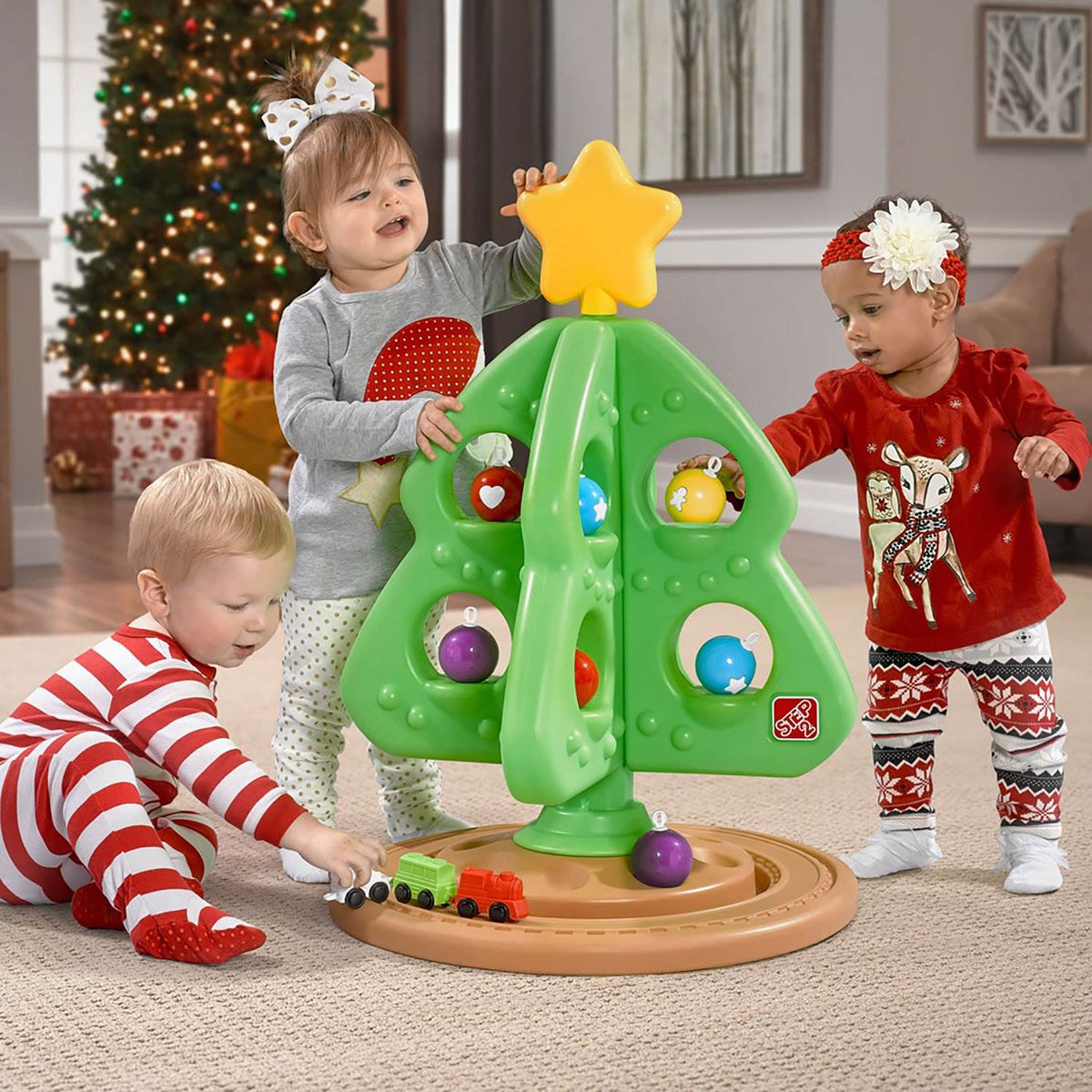 Step2 Baby Child My First Christmas Tree & Rudolph the Rocking Reindeer Toy