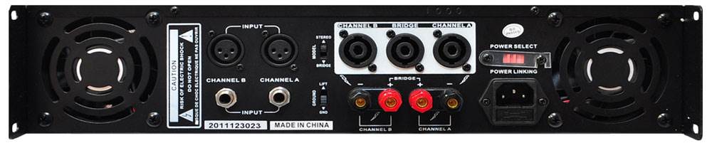 New PYLE PRO PTA1000 1000W 19" DJ/ PROFESSIONAL 2 Channel Home/DJ Amplifier Amp