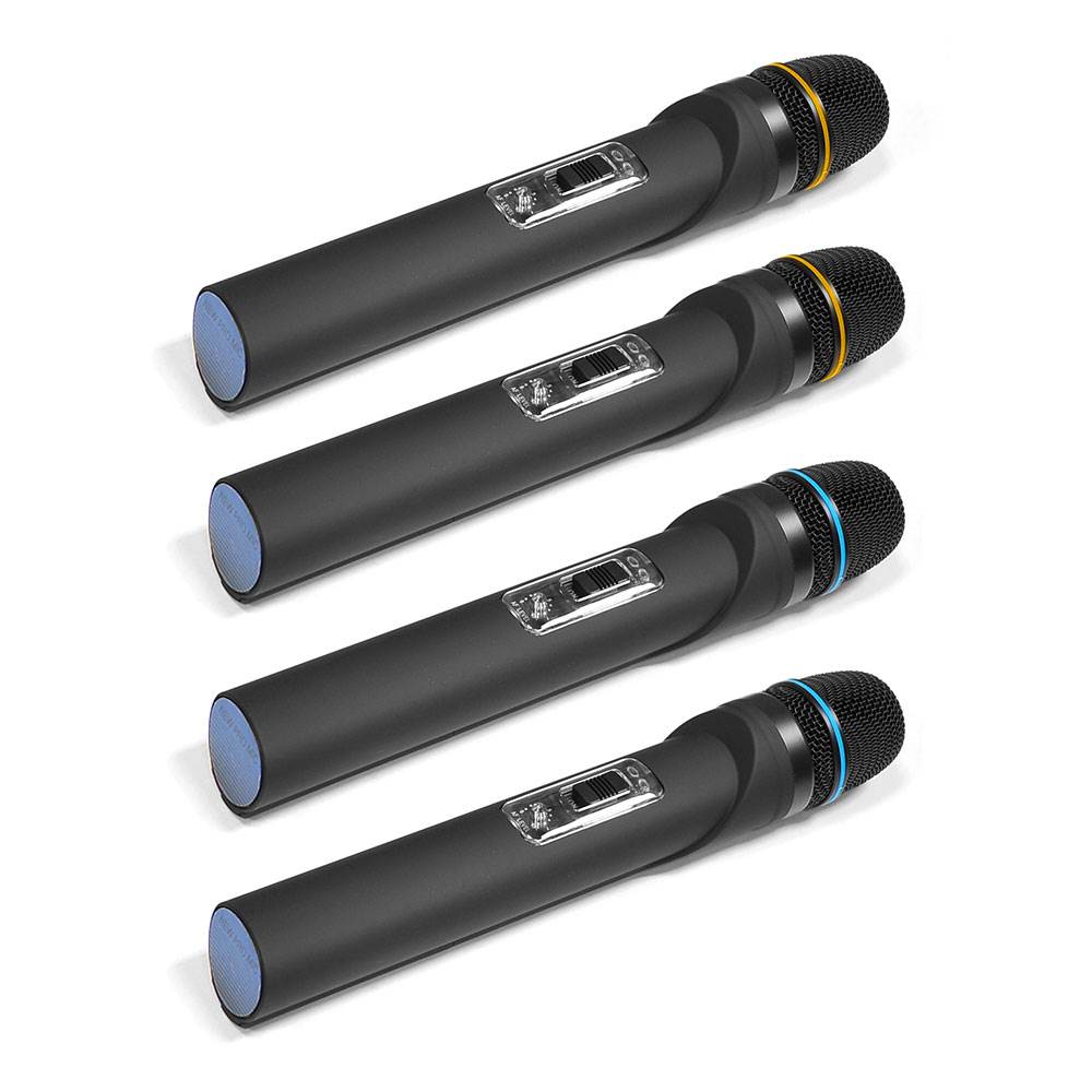 Pyle Pro PDWM5500 4 Mic VHF Wireless Microphone System