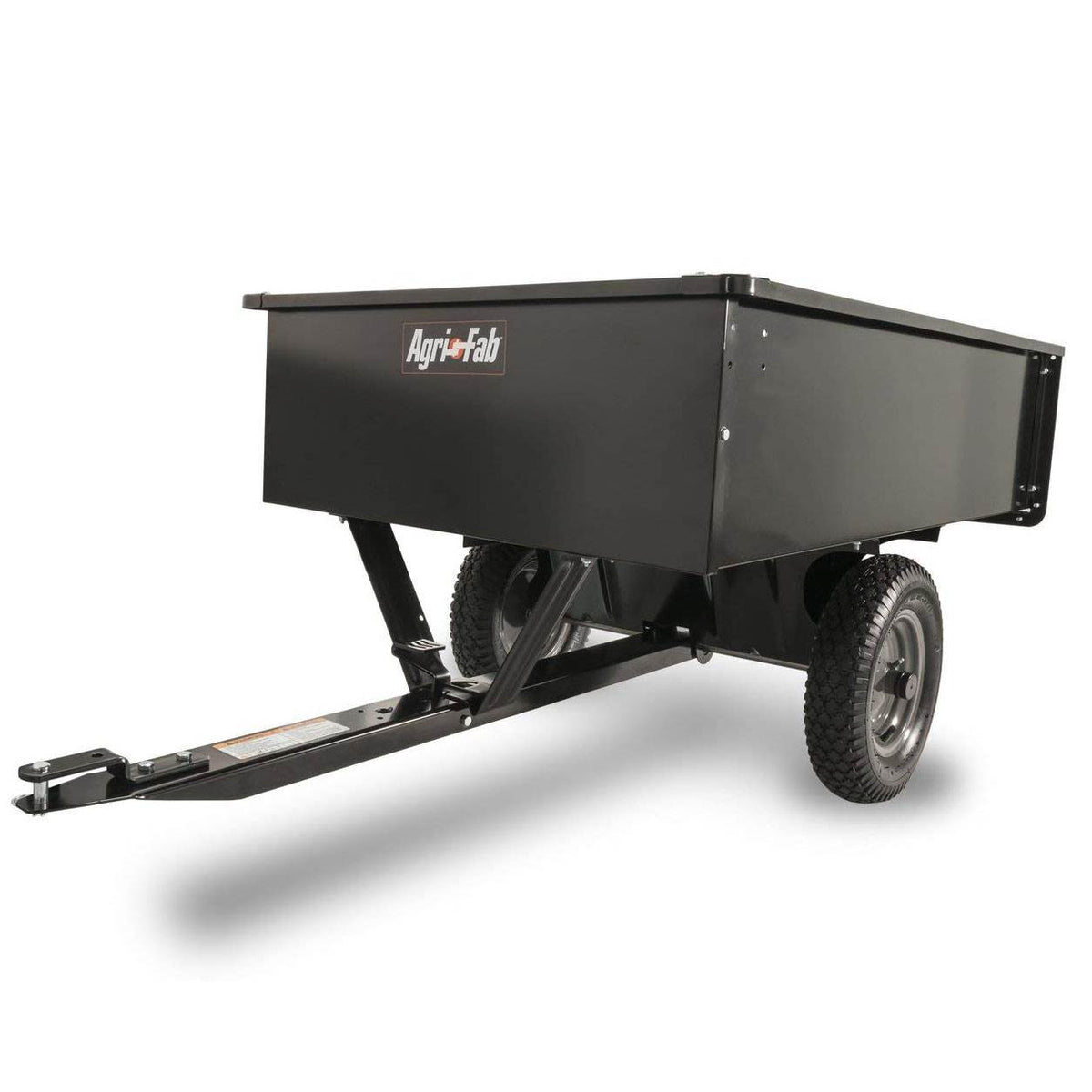 Agri-fab Tow Style Steel Dump Cart with 750 Pound Capacity (Open Box)