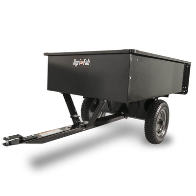 Agri-fab Tow Style Steel Dump Cart w/Pneumatic Tires and 750lb Capacity (Used)