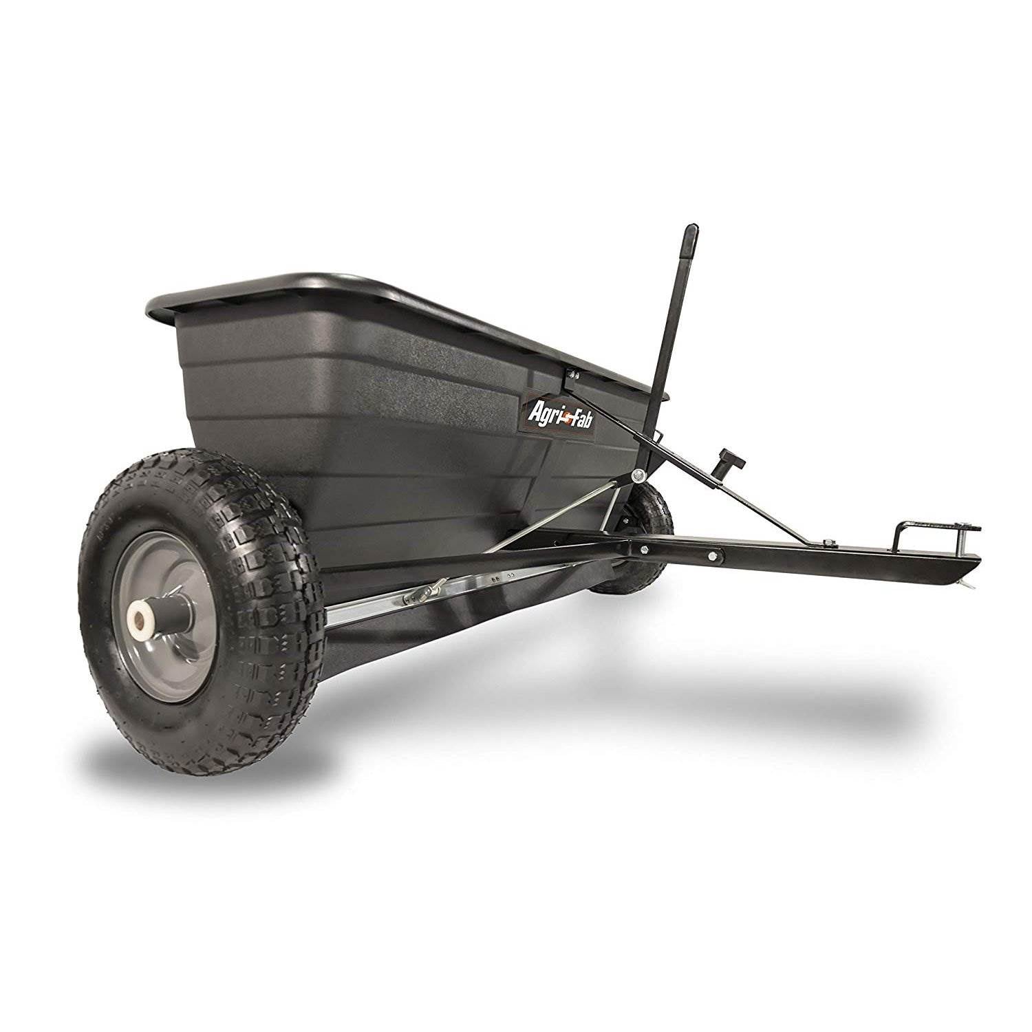 Agri-fab 175 Pound Capacity Tow Drop Spreader with 1 Acre Coverage (Used)