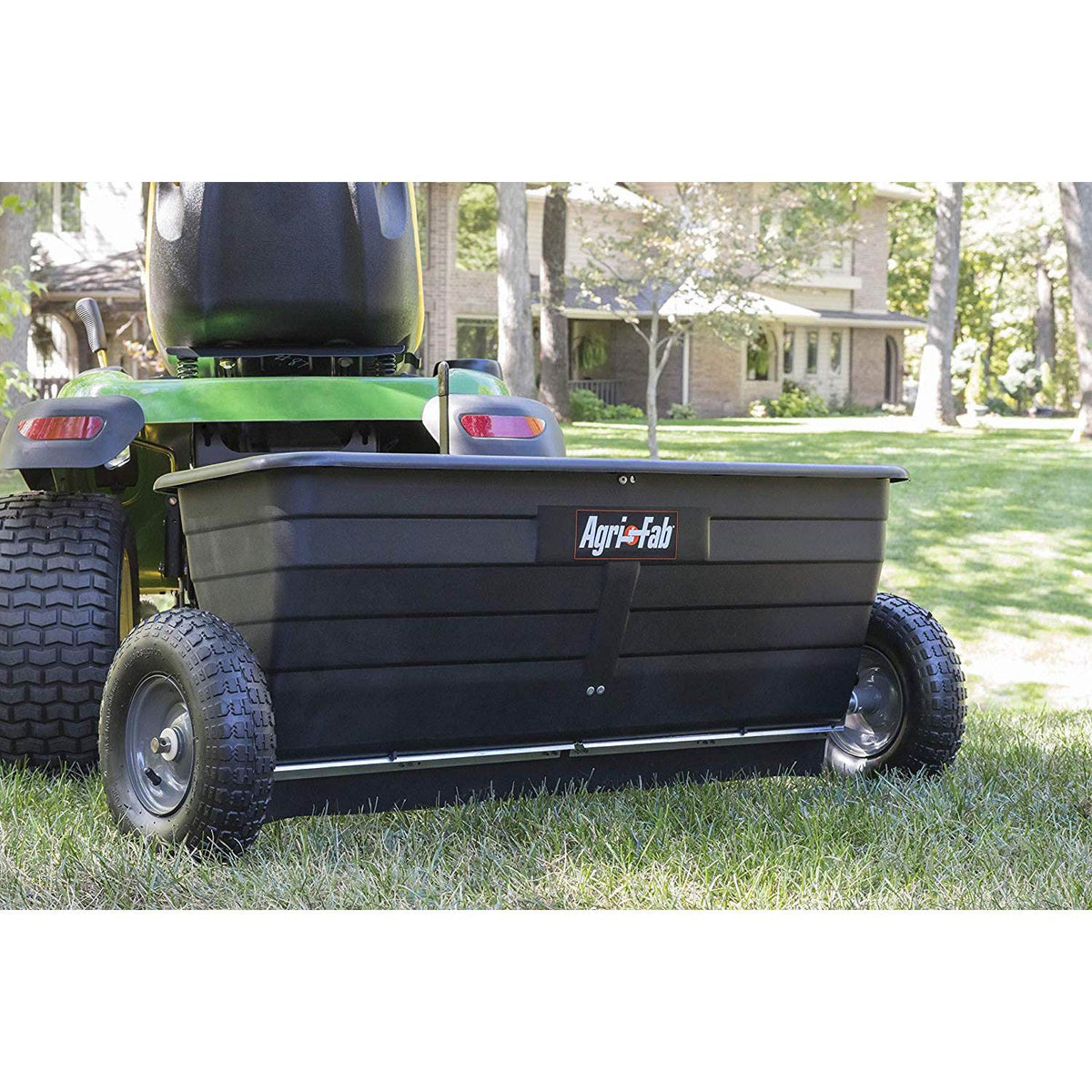 Agri-fab 175 Pound Capacity Tow Drop Spreader Rustproof (Open Box)