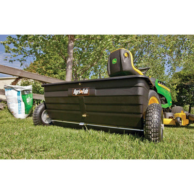 Agri-fab 175 Pound Capacity Tow Drop Spreader Rustproof (Open Box)