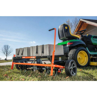 Agri-Fab SmartLINK Plug Aerator Attachment for Aerating Lawns and Grass (Used)