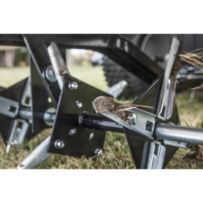 Agri-fab 40 Inch Pull Behind Plug Aerator for Aerating Lawns and Grass(Open Box)