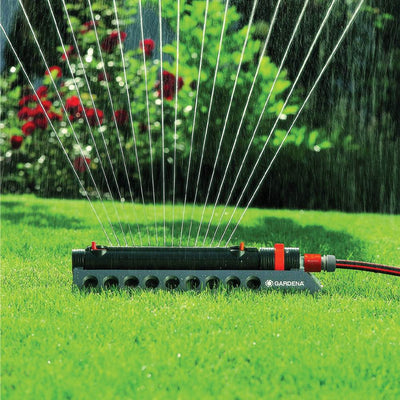 Gardena 1975 Aquazoom 3900 Square Foot Oscillating Garden Sprinkler (For Parts)