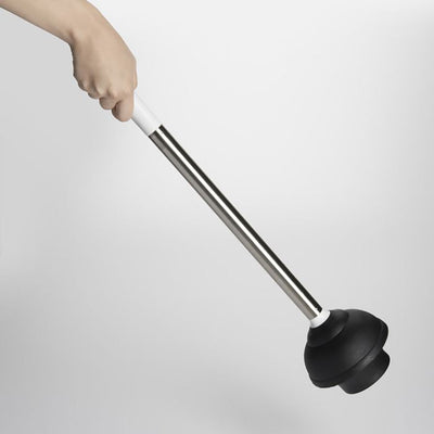 Oxo Good Grips Stainless Steel Toilet Plunger, Caddy Canister Cover (Open Box)