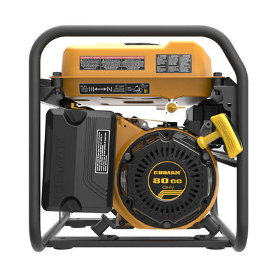 Firman P01202 1200 Watt Gas Powered Lightweight Open Frame Portable Generator