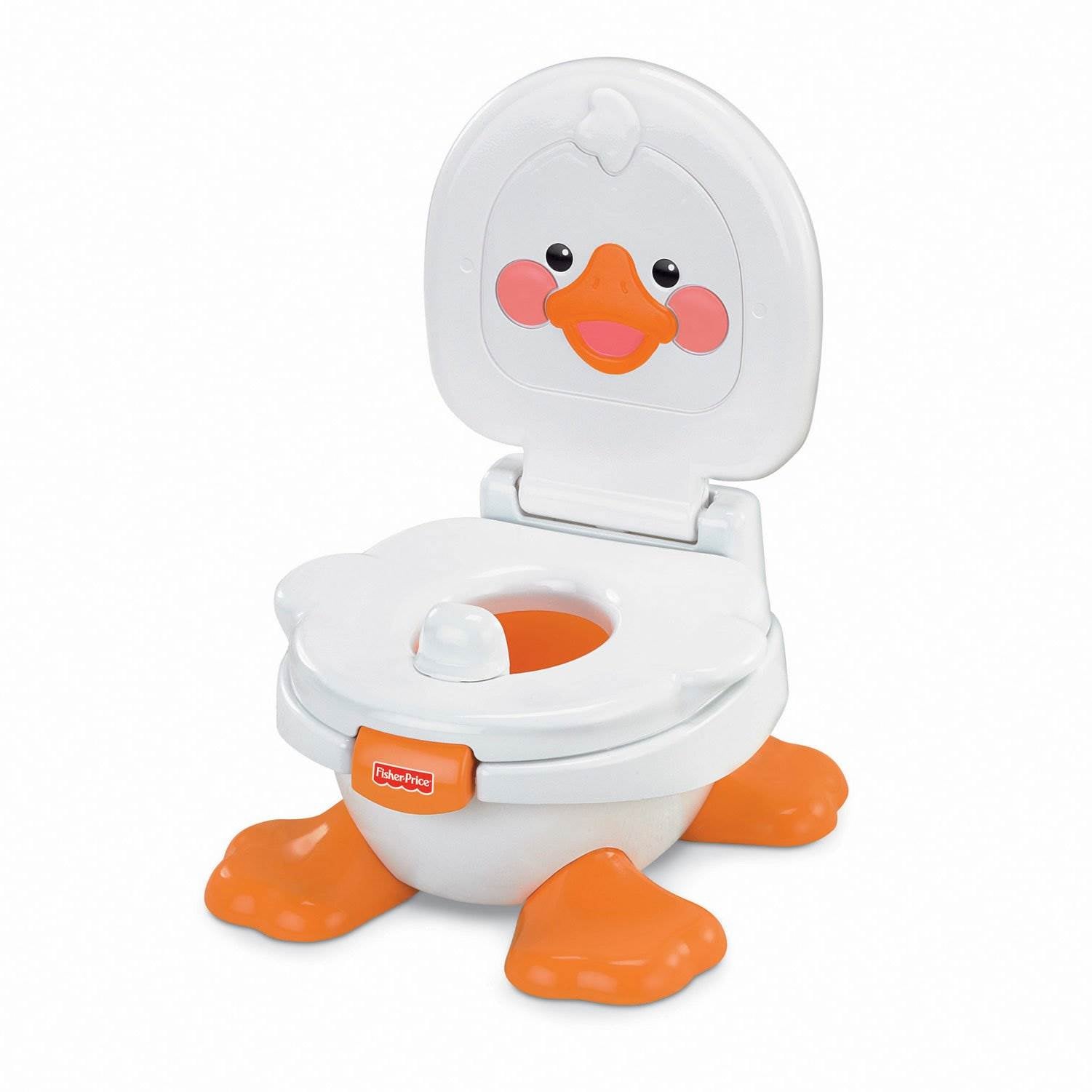 Fisher-Price Ducky Fun 3-in-1 Potty Training Toilet (Open Box)